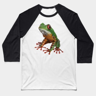 Frog/Red-Eyed Amazon Tree Frog Baseball T-Shirt